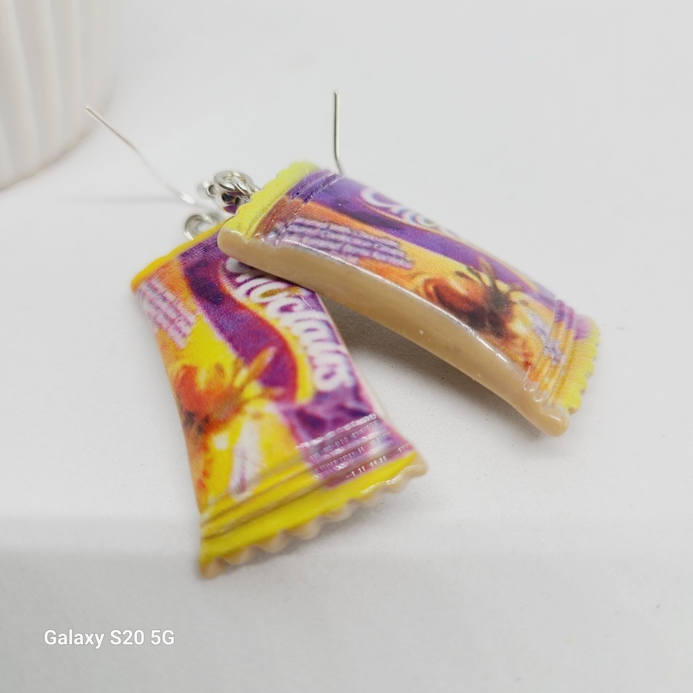 Handmade Snacks‎ Theme Earrings Fun Novelty Food Jewelry Women NEW - Picture 4 of 6